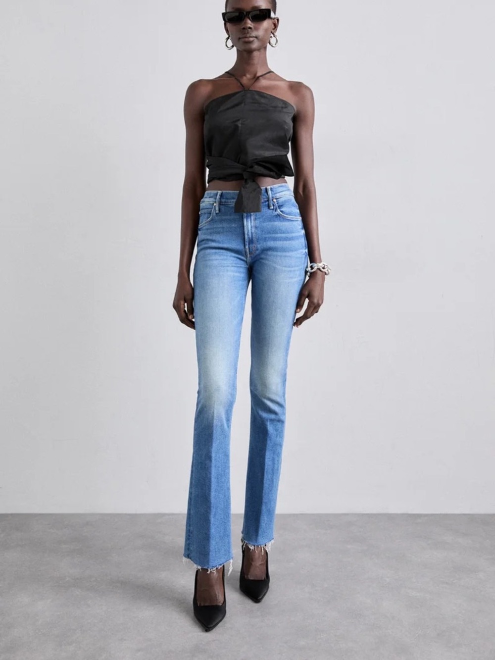 MOTHER Runaway Ankle Fray size 26